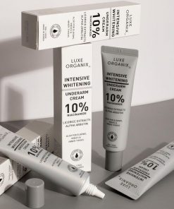 LUXE ORGANIX Intensive Whitening Underarm Cream 10% Niacinamide 30g