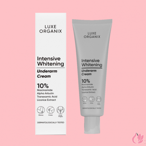 Luxe Organix Intensive Whitening Underarm Cream 10% Niacinamide