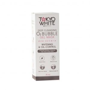 TOKYO WHITE Deep Cleansing O2 Bubble Gel Mask Whitening & Oil Control 75 ml