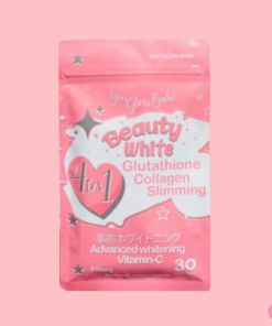 You Glow Babe Beauty White 4 in 1 Glutathione Collagen Slimming Capsule - Lifestyle in Cloud