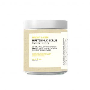 CATT & CO BRIGHT & FREE Buttermilk Scrub with Brightening + Smoothing 250 ml