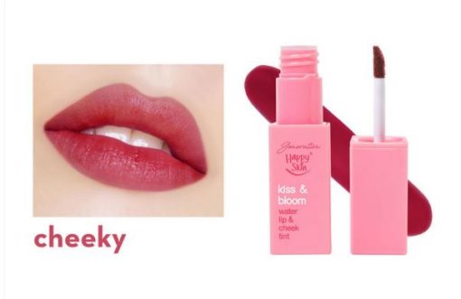 HAPPY SKIN Kiss & Bloom Water Lip & Cheek Tint In Cheeky 6.5 ml