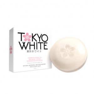 Tokyo White Natural Whitening & Moisturizing Face & Body Soap 100g