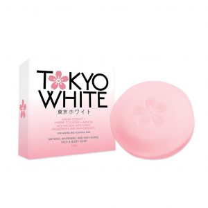 Tokyo White Natural Whitening and Anti-Aging Face & Body Soap 100g