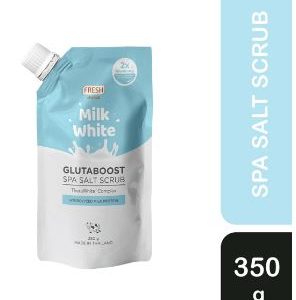 FRESH SKINLAB Milk white Glutaboost Spa Salt Scrub TheraWhite Complex Hydrolyzed Milk Protein 350g