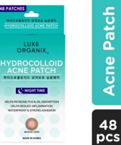 LUXE ORGANIX Hydrocolloid Acne Patch Night Time