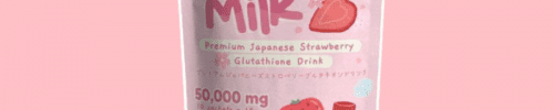 Dear Face Beauty Milk Strawberry Glutathione Drink