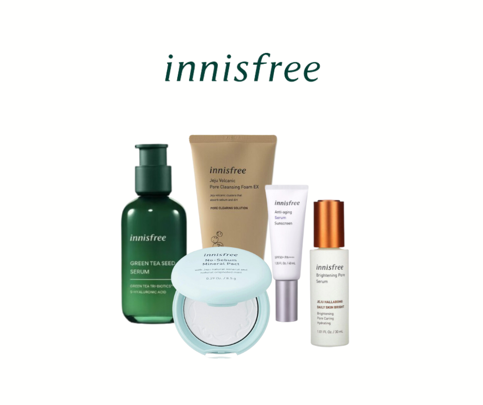 innisfree - skincare for traveling