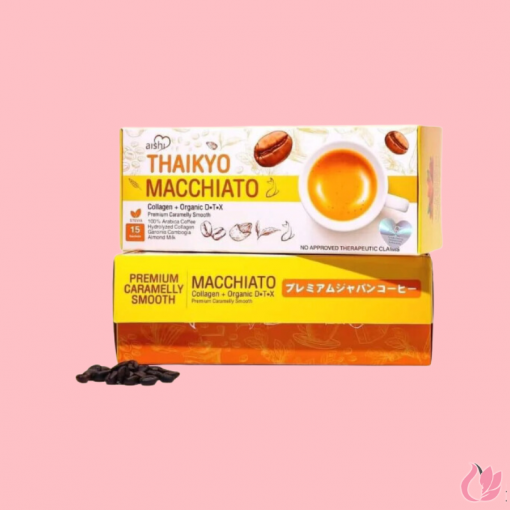 Aishi Thaikyo Macchiato Organic Detox Collagen Coffee