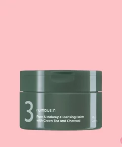 Numbuzin No.3 Pore & Makeup Cleansing Balm With Green Tea And Charcoal