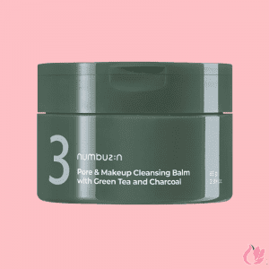 Numbuzin No.3 Pore & Makeup Cleansing Balm With Green Tea And Charcoal