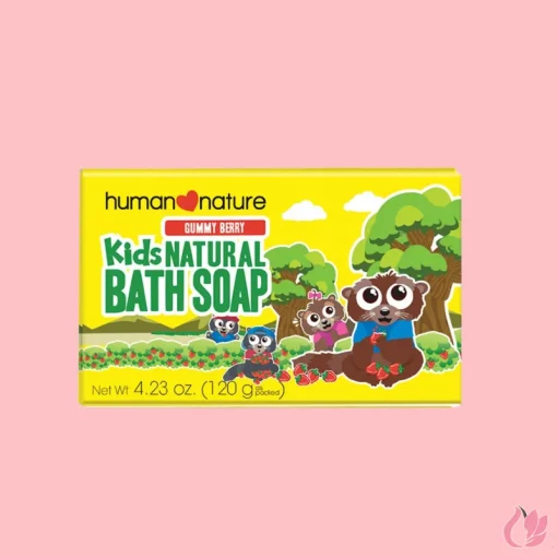 Human Nature Gummy Berry Kids Natural Bath Soap 120g