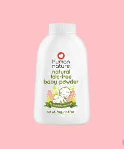 Human Nature Natural Talc-Free Baby Powder 70g